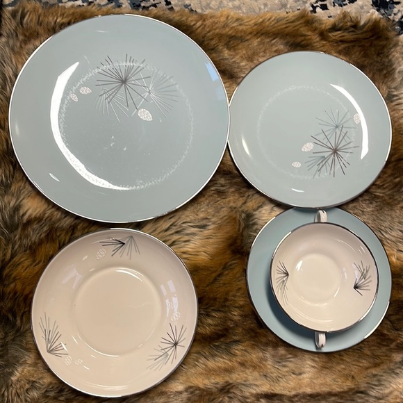 Franciscan masterpiece silver pine piece set